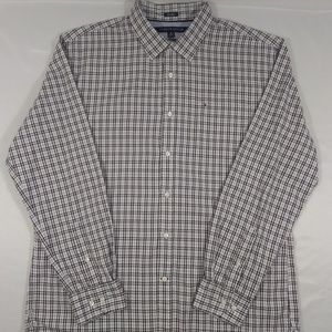 Tommy Hilfiger Mens XL Long Sleeve Button Up Shirt